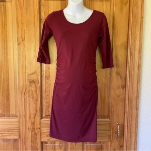 Maternity fitted dress